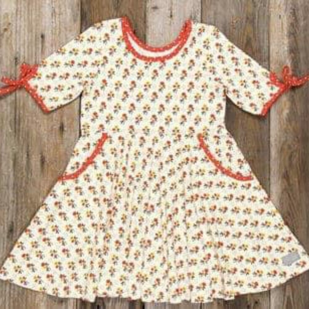 Eleanor Rose Golden Apples Hadlee Dress